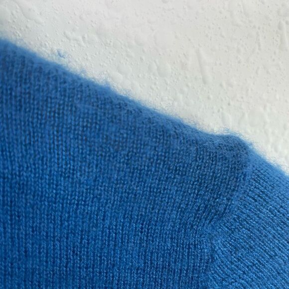 Quinn Women’s Blue Crewneck 100% Cashmere Sweater Size S‎ - Picture 5 of 8